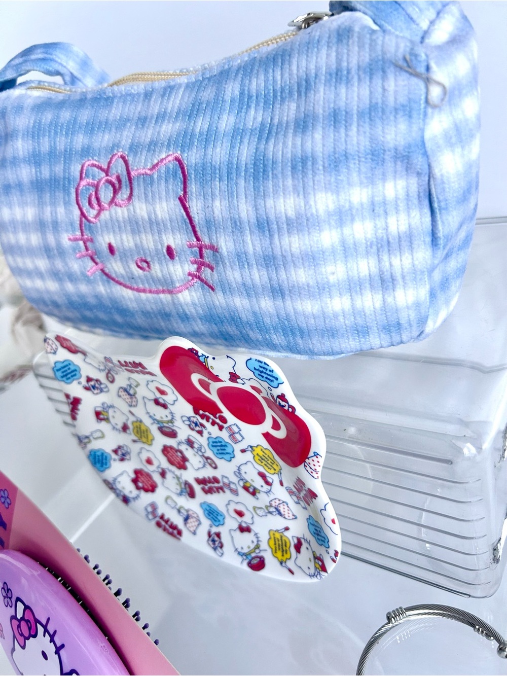 💖(HK385) Hello Kitty 4-Piece Purse Bundle! - Picture 4 of 11